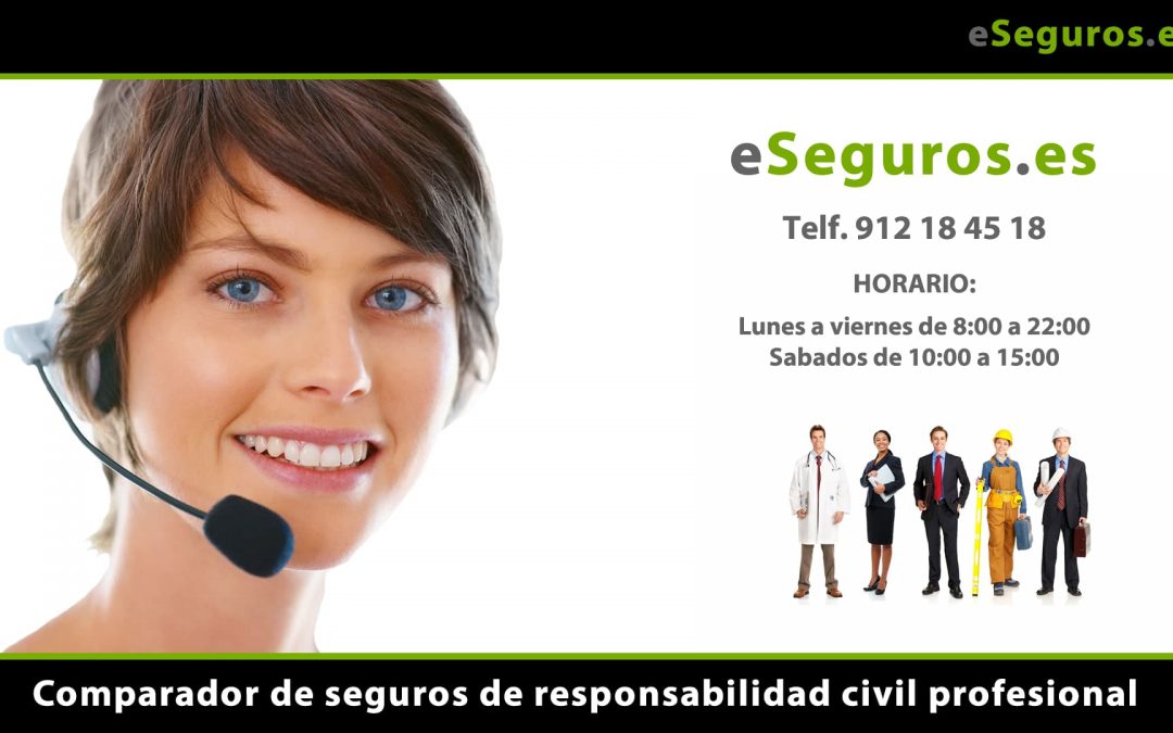 Nuevo Comparador de Seguros de Responsabilidad Civil Profesional en www.eSeguros.es